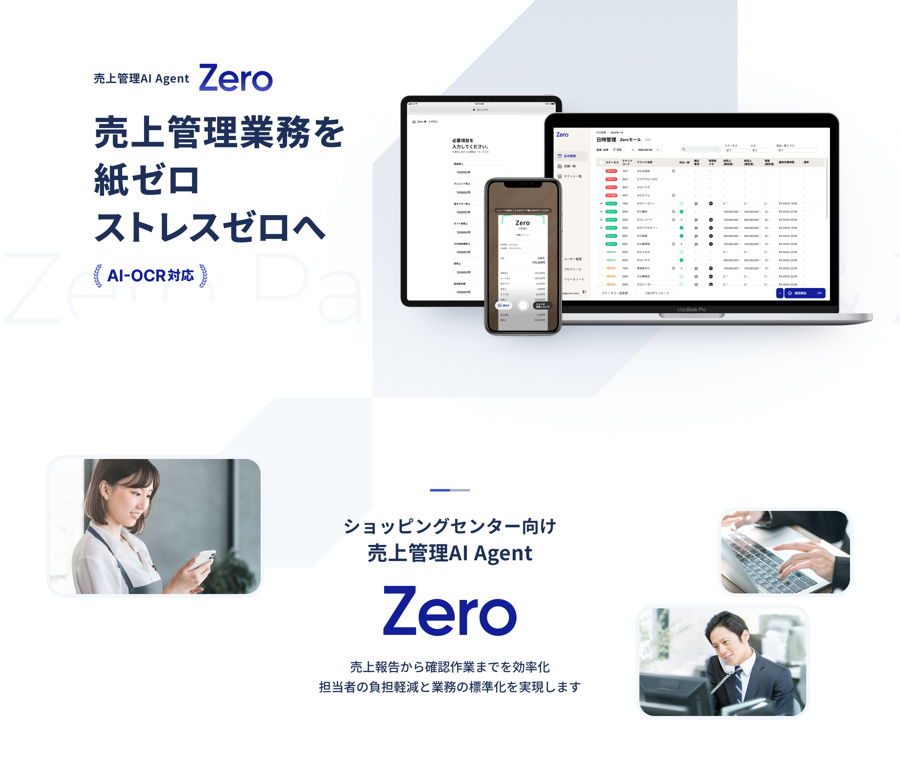売上管理AI Agent Zero